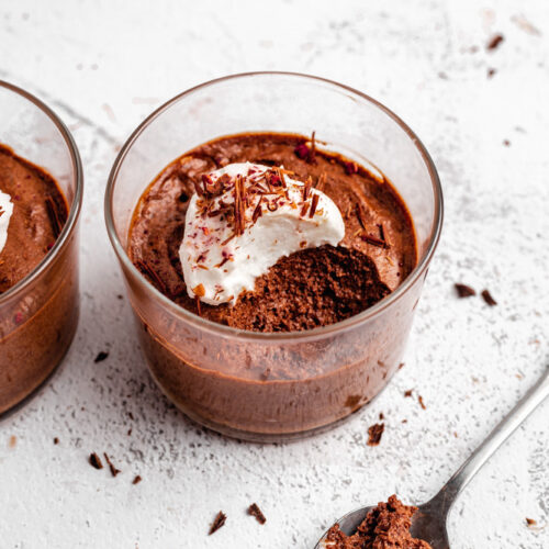 Vegan Chocolate Mousse In A Glass