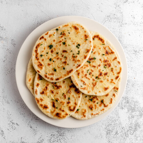 Flatbread After Cooking